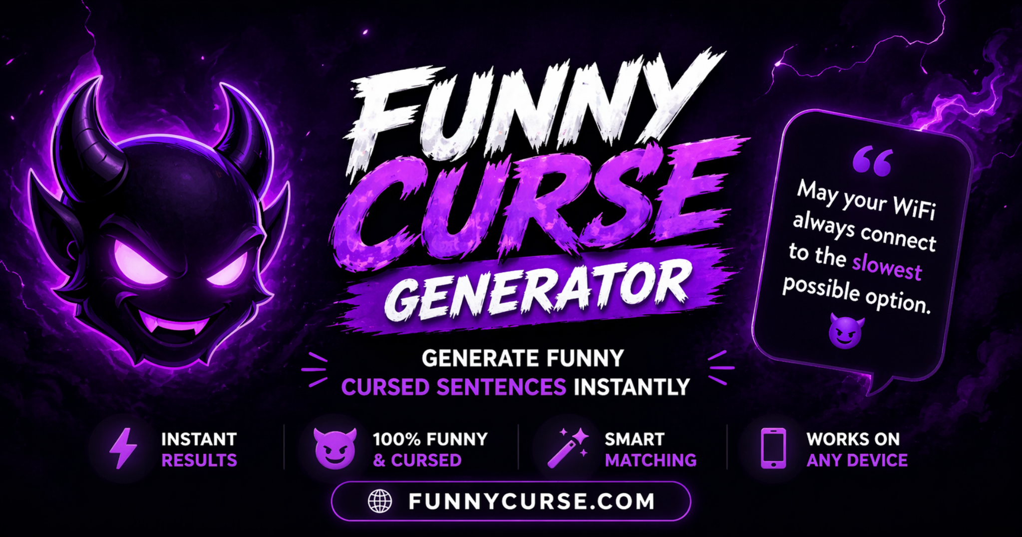 Funny Curse Banner